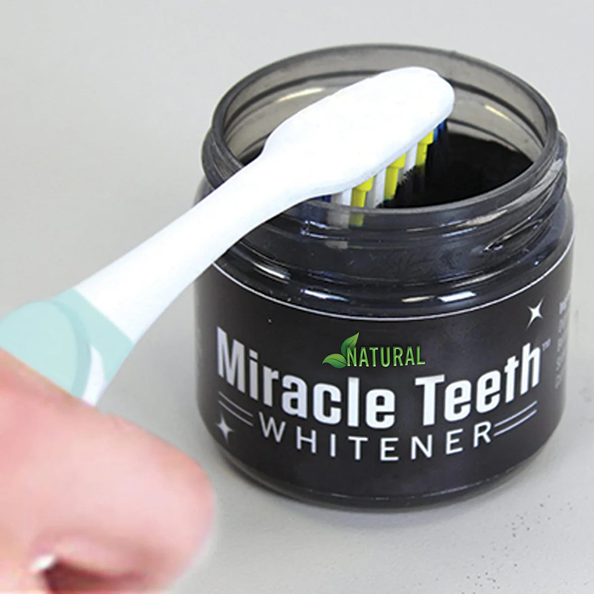 ¿Cansado de dientes manchados? Descubre el secreto natural para una sonrisa radiante. Blanqueador de dientes