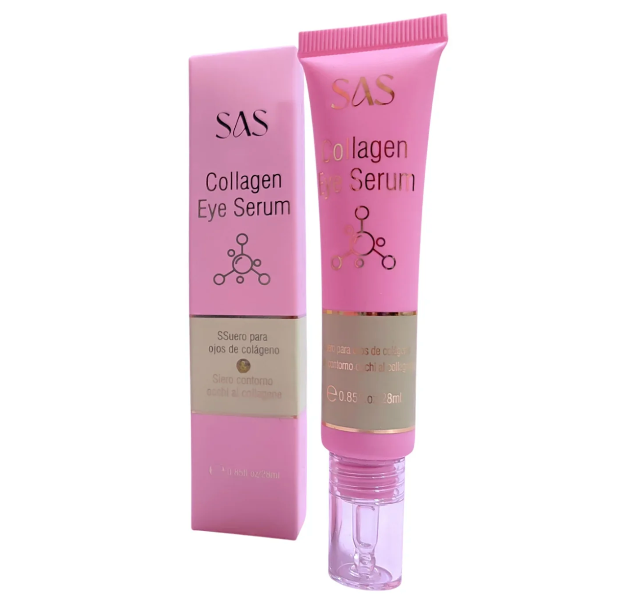 SAS™ Reafirma, hidrata y reaviva tu contorno en un paso.