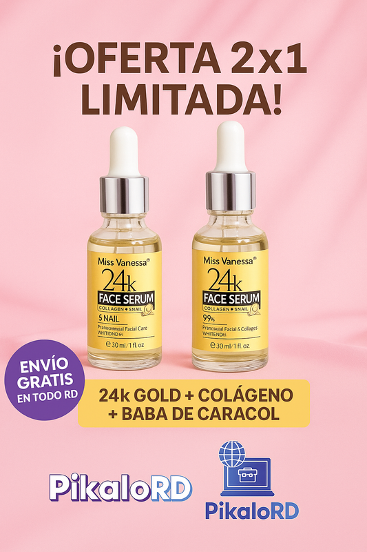 2x1 Serum-Collagen 24k Gold - Revive tu piel