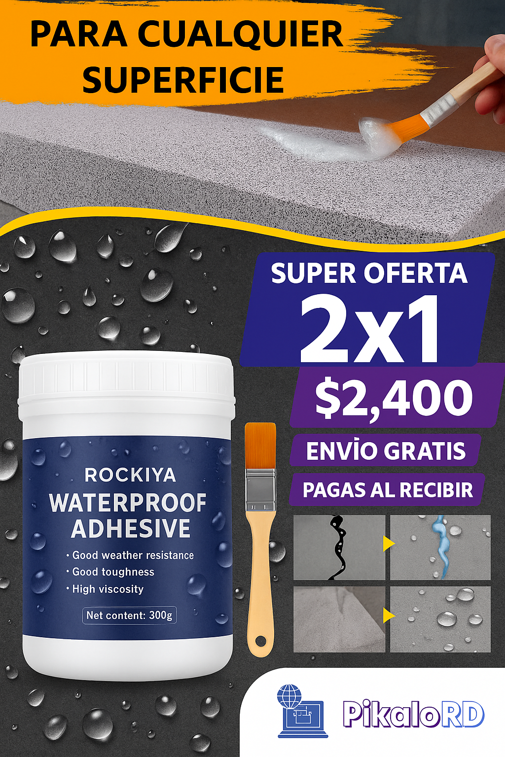 ¿Filtraciones otra vez? ¡Este sellador lo soluciona TODO! Sellador.  2x1
