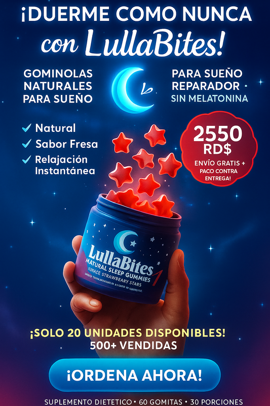 LullaBites Natural Sleep Gummies