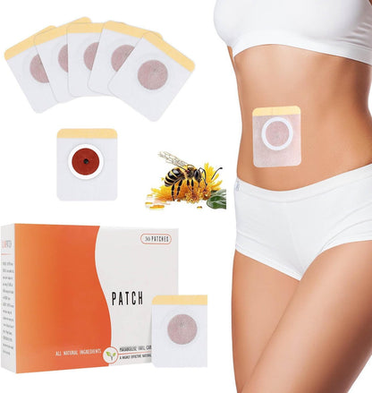 El secreto natural que derrite grasa mientras duermes 😴🔥 Parches adelgazantes 30 paquetes