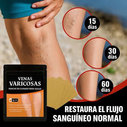 ¡Despídete de las várices SIN cirugía! 🔥  PARCHES PARA VARICES 3x1