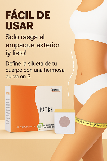 El secreto natural que derrite grasa mientras duermes 😴🔥 Parches adelgazantes 30 paquetes