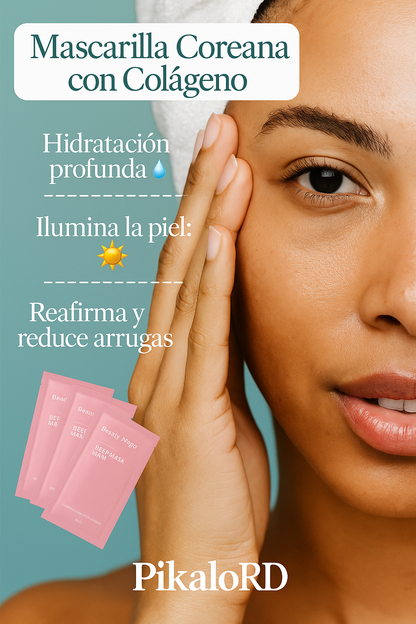 MASCARILLA DE COLAGENO 🧴✨